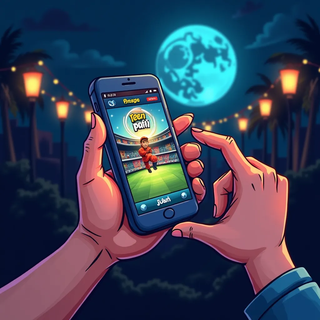 marsbahis mobile showcase cartoon illustration